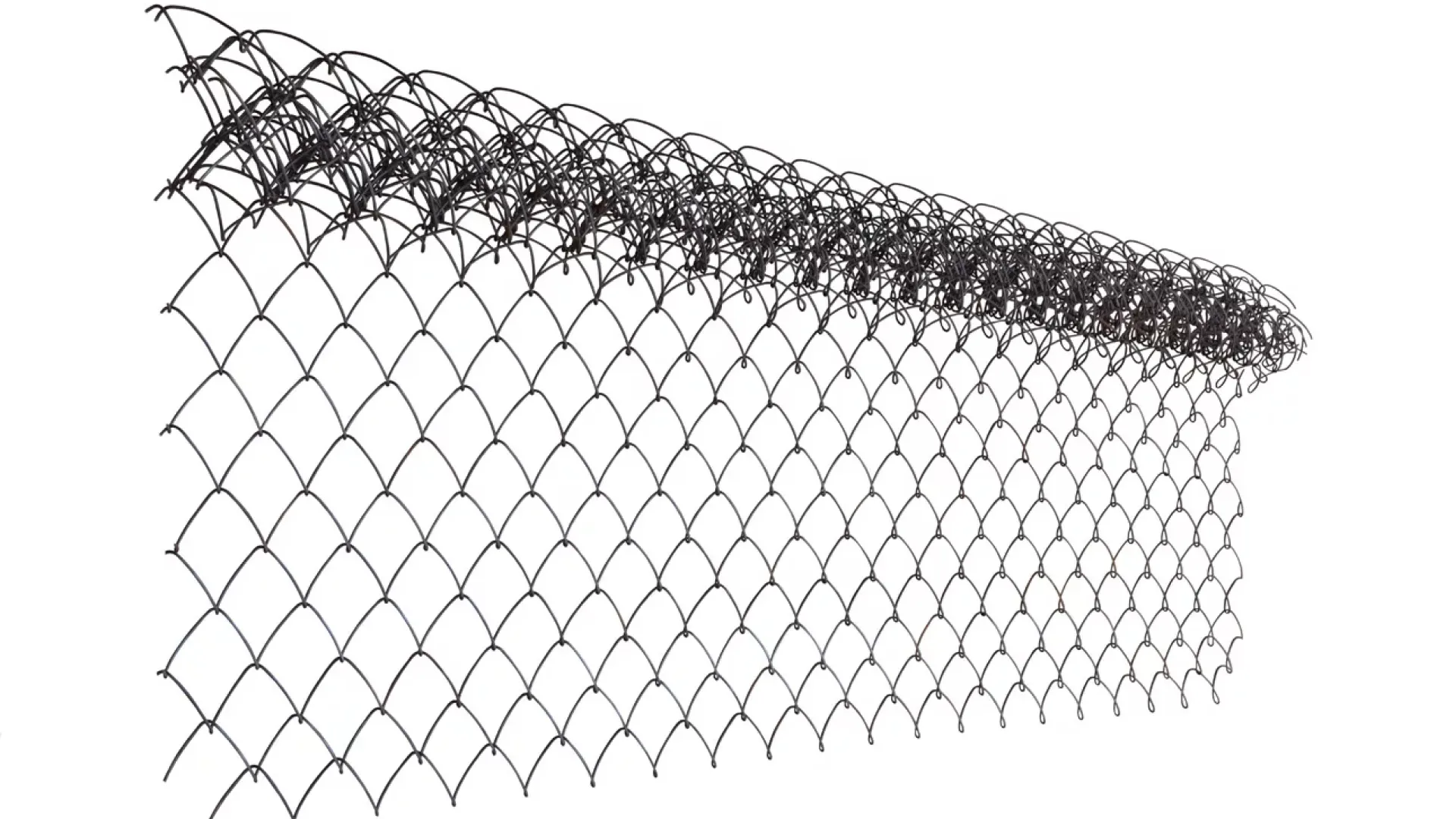 Сетка-рабица  1.5х10 м с полимерным покрытием ПВХ зеленая 2.5х50х50 мм