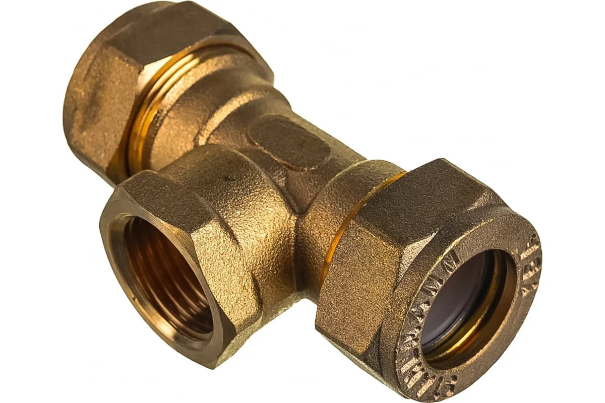 Тройник бронзовый 54 мм х 1"